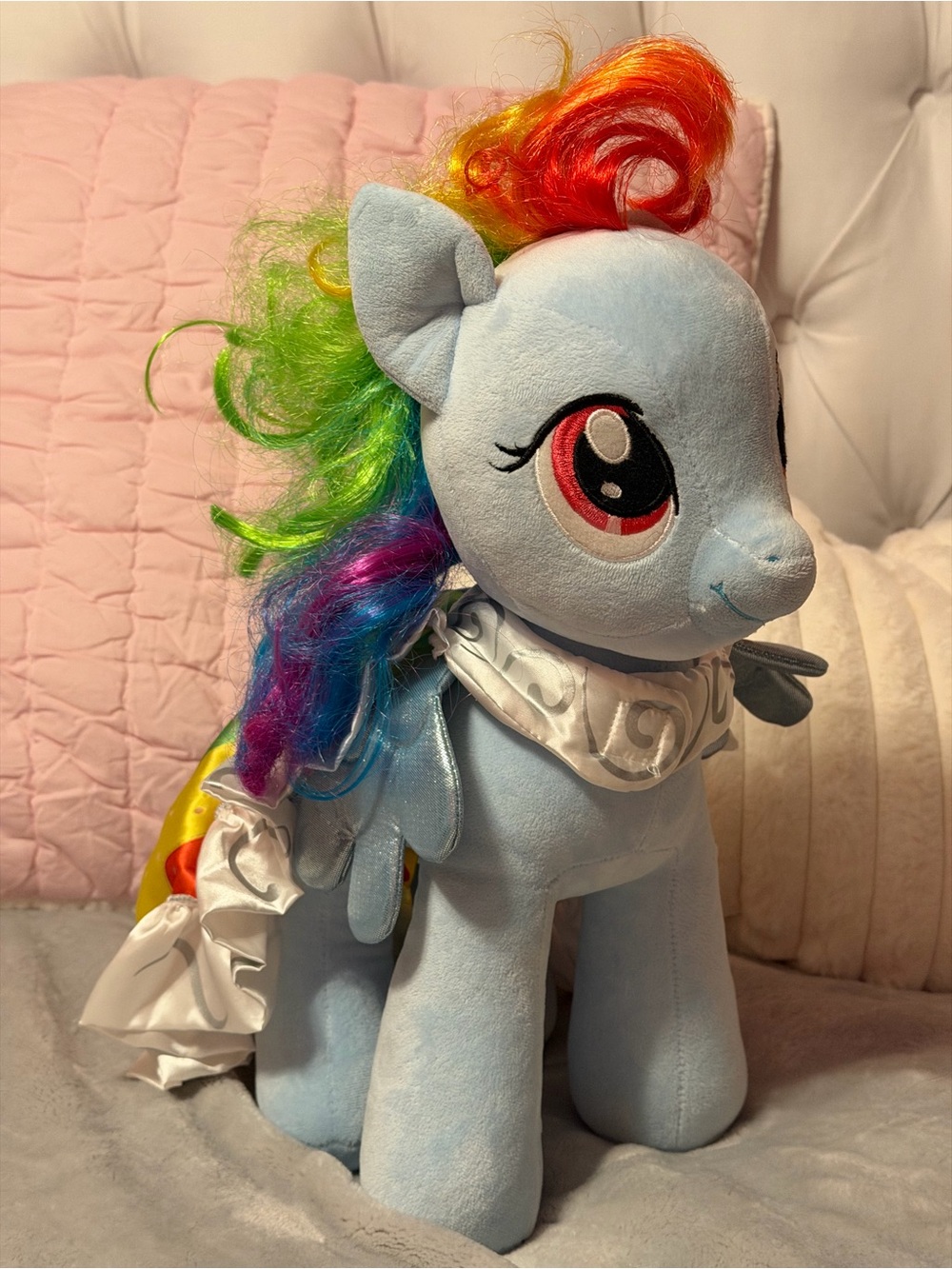 Build-A-Bear My Little Pony “Rainbow Dash” w/ Rainbow Cape